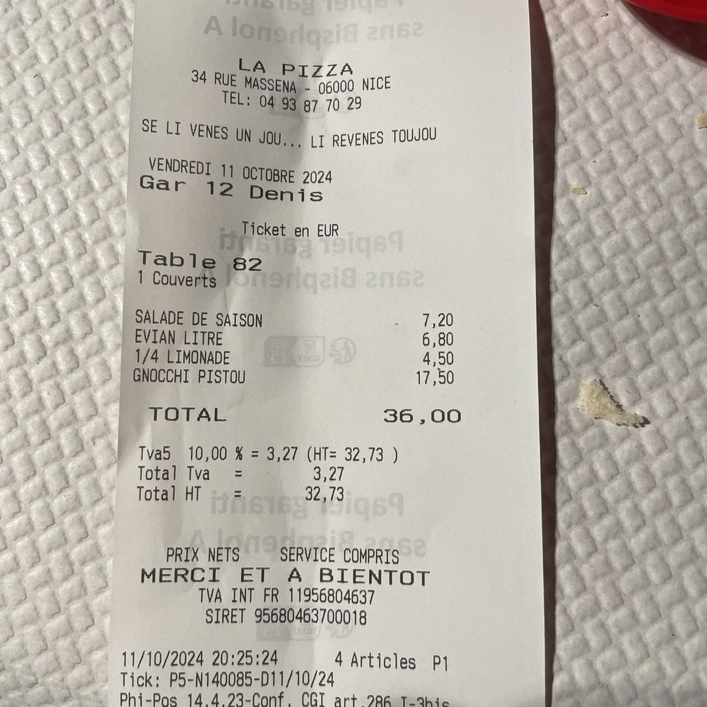 Receipt