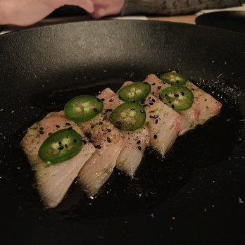 SUSHI-SAN - Hamachi Crudo Special - Sushi Bars Near Me - Chicago, Illinois