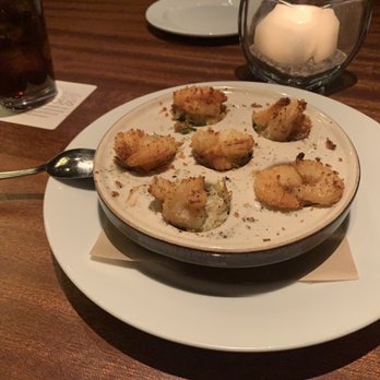 Seasons 52 - Crab and shrimp stuffed mushrooms - New American Near Me - Phoenix, Arizona