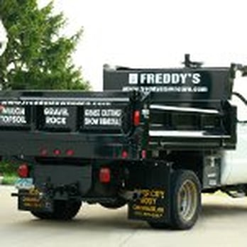 Freddy's Commercial Lawn Care - truck parked in driveway - Snow Removal Near Me - Mason, Ohio