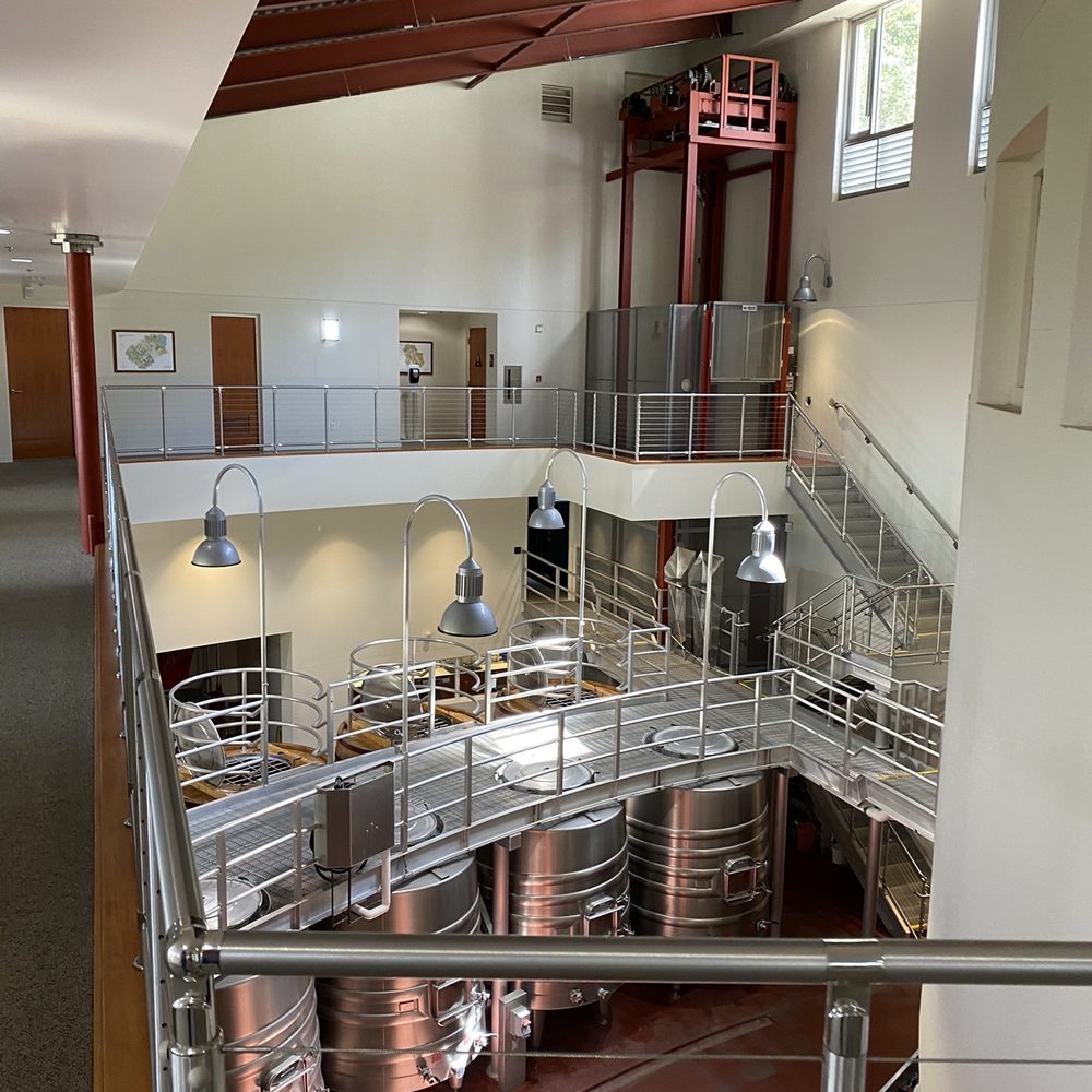 Vineyard 29 - the interior of a winery - Wineries Near Me - Saint Helena, California