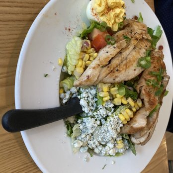 Juniper on Main - Cobb salad with deviled egg - Southern Near Me - Carmel, Indiana Juniper on Main - Cobb salad with deviled egg - Southern Near Me - Carmel, Indiana