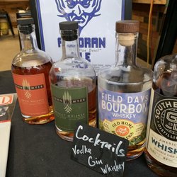 East Aurora Brewery - Liquor selection