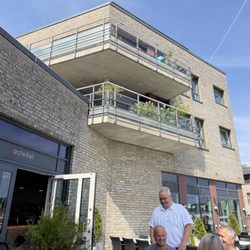 Kastellet - Another view of the restaurant's outdoor seating.