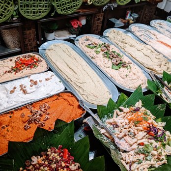 Fadi's Meyerland Mediterranean Grill - Various Hummus Spreads - Mediterranean Near Me - Houston, Texas