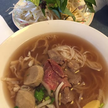 Saigon On Brant Restaurant - Pho with rare beef, tripe and beef balls at Saigon on Brant - Vietnamese Near Me - Burlington, Ontario Saigon On Brant Restaurant - Pho with rare beef, tripe and beef balls at Saigon on Brant - Vietnamese Near Me - Burlington, Ontario