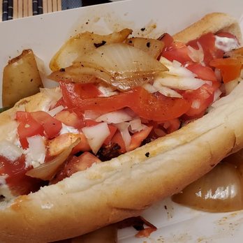 Tacos El Muchacho Alegre - Mexican Style Hot Dog - Food Trucks Near Me - Napa, California