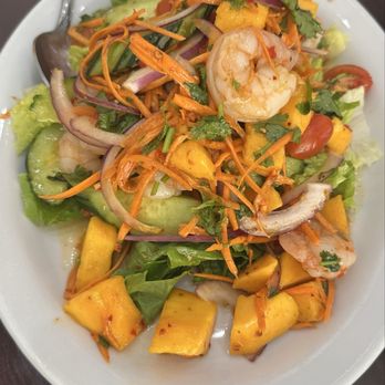 The Coconut Elk Grove - Mango Shrimp Salad - Thai Near Me - Elk Grove, California The Coconut Elk Grove - Mango Shrimp Salad - Thai Near Me - Elk Grove, California