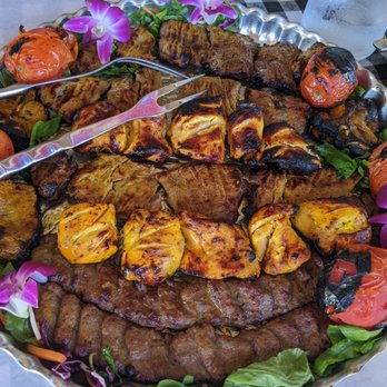 Caspian Restaurant - Kabab variety - Mediterranean Near Me - Mountain View, California