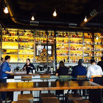 Woodblock - Bar area - Cocktail Bars Near Me - Redmond, Washington