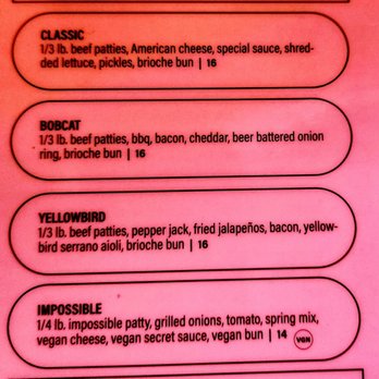 Bobcat Bonnie's Ferndale - Burgers - Gastropubs Near Me - Ferndale, Michigan