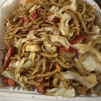 Suily's Cafe - Pork Chow Mein with tender greens - Chinese Near Me - Daly City, California