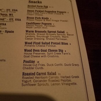 Craft & Vine - Menu. - Tapas Bars Near Me - Augusta, Georgia