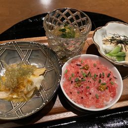 Sea Urchin and Buna Shimeji Mushroom