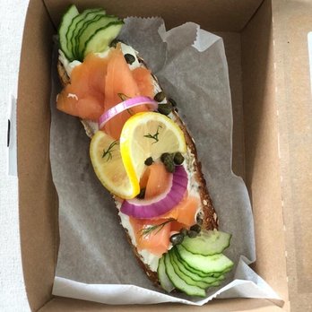 Cuppi Coffee - Salmon toast . - Coffee & Tea Near Me - Bristow, Virginia Cuppi Coffee - Salmon toast . - Coffee & Tea Near Me - Bristow, Virginia