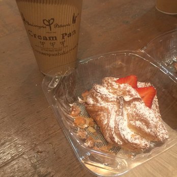 Cream Pan - The perfect afternoon delight.... - Bakeries Near Me - Tustin, California Cream Pan - The perfect afternoon delight.... - Bakeries Near Me - Tustin, California