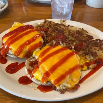 Dockside Diner - Bacon eggs n cheddar melt on an English muffin - Diners Near Me - Long Beach Township, New Jersey Dockside Diner - Bacon eggs n cheddar melt on an English muffin - Diners Near Me - Long Beach Township, New Jersey