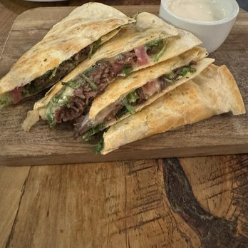 Prohibition River - Short Rib Quesadilla Gruyere Cheese - Gastropubs Near Me - Nyack, New York