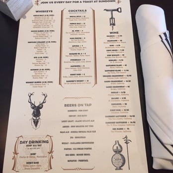 The General Public - Drink menu - New American Near Me - San Antonio, Texas