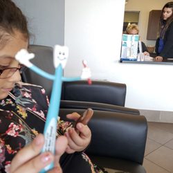 Bright Now! Dental & Orthodontics - Cute prize for the first check in