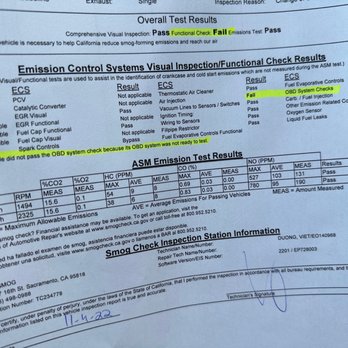 Ad Smog - As you can see the computer states "not ready to test" so why did they test it and charge me?? - Smog Check Stations Near Me - Sacramento, California Ad Smog - As you can see the computer states "not ready to test" so why did they test it and charge me?? - Smog Check Stations Near Me - Sacramento, California