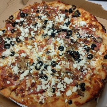 Symposium Restaurant & Pizza House - Medium Niko's Special - Pizza Near Me - Davis, California