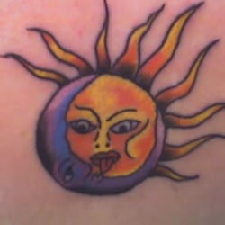 Electric Ladyland Tattoo - Really, does this look like he even gave the original image more than a glance?? Nice crooked lines and messed up eyes!