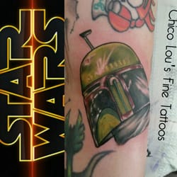 Chico Lou's Fine Tattoos - Boba Fett
