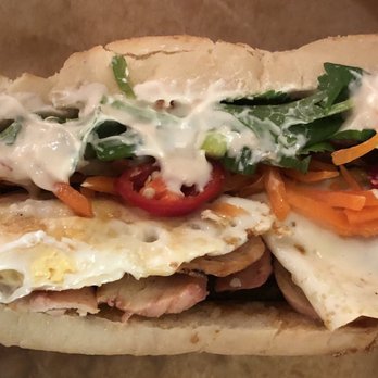 Nois - Banh Mi-Chicken with fried egg - Vietnamese Near Me - Malmö, M Nois - Banh Mi-Chicken with fried egg - Vietnamese Near Me - Malmö, M
