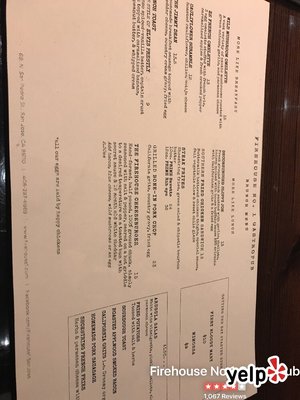 Menu photo 8 Firehouse No.1 Gastropub San Jose, CA