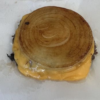 In-N-Out Burger - Flying Dutchman with a whole grilled onion on the top and bottom - Burgers Near Me - Phoenix, Arizona In-N-Out Burger - Flying Dutchman with a whole grilled onion on the top and bottom - Burgers Near Me - Phoenix, Arizona