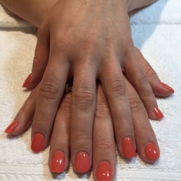 SNS "Dip" manicure done by Cindy