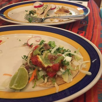 Juquila Restaurant - Example of their veggie taco - Mexican Near Me - Los Angeles, California