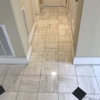 California Marble - Hallway floor - Flooring Near Me - Santa Ana, California