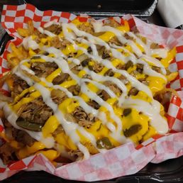 The big Philly with Chicken and french fries so amazing. Out of the way and quite it's an awesome place and friendly staff. The big Philly with Chicken and french fries so amazing. Out of the way and quite it's an awesome place and friendly staff.