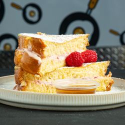 Skillets - Raspberry Cheescake Stuffed French Toast