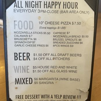 Pinocchio's Pizza - Happy Hour - Pizza Near Me - Pasadena, California Pinocchio's Pizza - Happy Hour - Pizza Near Me - Pasadena, California