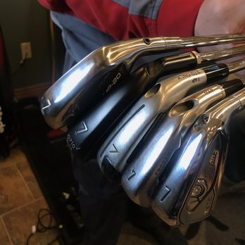 Collindale Golf Academy - Lots of different Irons, we fit for 5 different manufacturers - Taylormade, Callaway, PING, Titleist, and Mizuno - Golf Lessons Near Me - Fort Collins, Colorado