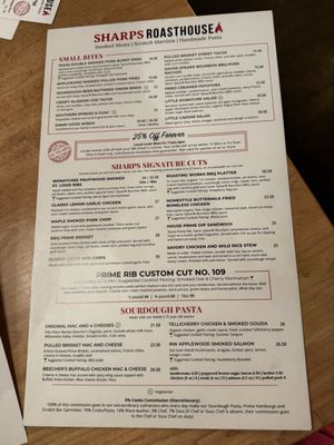 Menu photo 6 Sharps Roasthouse SeaTac, WA Menu photo 6 Sharps Roasthouse SeaTac, WA