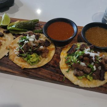 Bohemios Prime - The Ryebib steak tacos homemade tortillas. - Breakfast & Brunch Near Me - Palm Desert, California