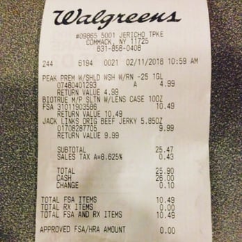 Walgreens - 2 out of 3 items I purchased were wrong! I was ripped off by Walgreens of Commack! - Cosmetics & Beauty Supply Near Me - Commack, New York