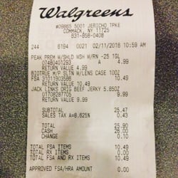 Walgreens - 2 out of 3 items I purchased were wrong! I was ripped off by Walgreens of Commack!