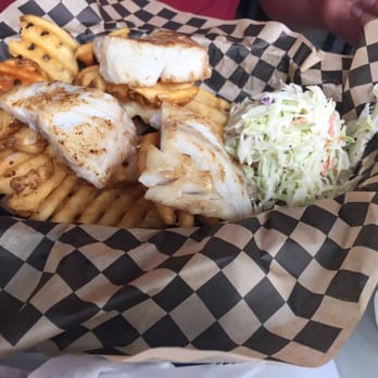 Fisherman's Market - Cod and chips... Good but try it fried instead. - Seafood Near Me - Eugene, Oregon