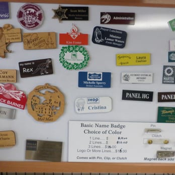 Mail Mart - They do name badges... - Shipping Centers Near Me - Temecula, California Mail Mart - They do name badges... - Shipping Centers Near Me - Temecula, California