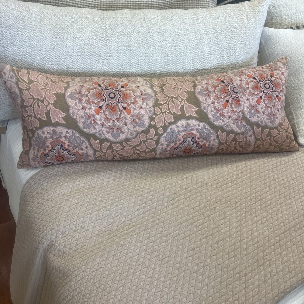 Blue Springs Home - Japanese calico floral pillow - Home Decor Near Me - Costa Mesa, California Blue Springs Home - Japanese calico floral pillow - Home Decor Near Me - Costa Mesa, California