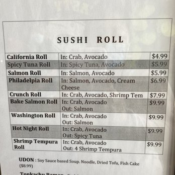 Big Eye Poke - Extra menu items on the window - Poke Near Me - Corona, California