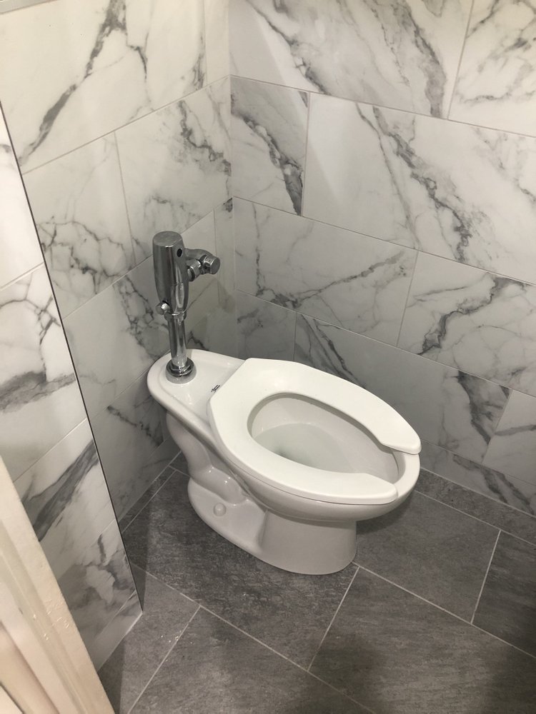 Slide of plumbing service