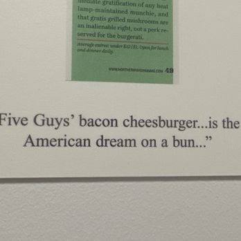 Five Guys - Wake me up on this dream - Burgers Near Me - Elk Grove, California