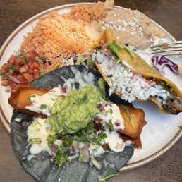 Potatoe and cod taco