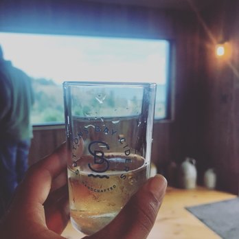 Suttons Bay Ciders - Cider tasting! A smidge of a flight. - Breweries Near Me - Suttons Bay, Michigan